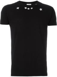 футболка с принтом звезд Saint Laurent