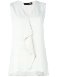 топ с драпированными деталями  Proenza Schouler