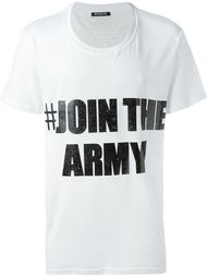 футболка #Join the Army Balmain