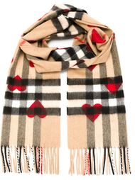 шарф с сердцами 'Haymarket' Burberry
