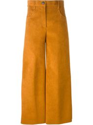 кюлоты из искусственной замши MSGM