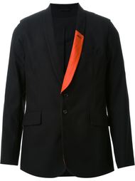 блейзер 'Advice' с контрастным лацканом Ann Demeulemeester