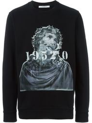 толстовка с принтом Christ Givenchy