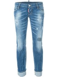 джинсы 'Sexy Twist Flared Rolled Up'  Dsquared2