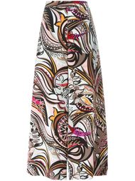 кюлоты с абстрактным принтом Emilio Pucci