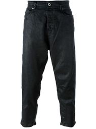 укороченные вощеные джинсы Diesel Black Gold