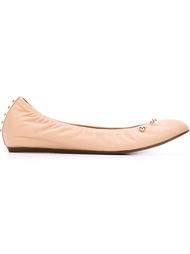 балетки с заклепками  Lanvin