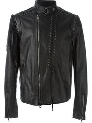 куртка с декоративной шнуровкой  Diesel Black Gold