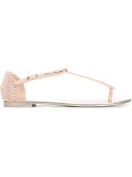 сандалии с блестками Giuseppe Zanotti Design