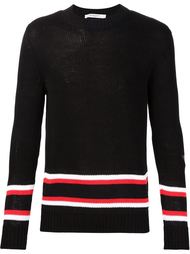 свитер с контрастными полосками   Givenchy