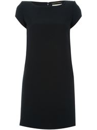 короткое платье шифт  Saint Laurent
