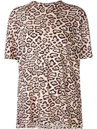 футболка с леопардовым принтом Givenchy
