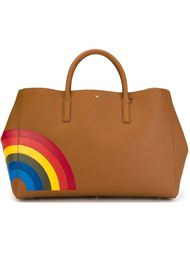 большая  сумка-тоут 'Rainbow Featherweight Ebury' Anya Hindmarch