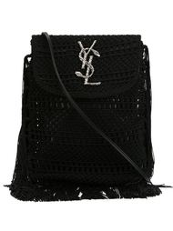 плетеная сумка на плечо 'Monogram'  Saint Laurent