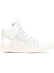 перфорированные хайтопы Balmain