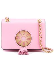 сумка через плечо с бляшкой с логотипом Moschino