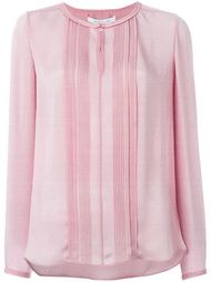 плиссированная блузка  Diane Von Furstenberg