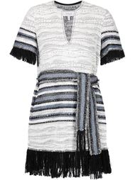 платье с поясом и бахромой Derek Lam 10 Crosby