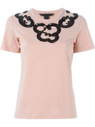 футболка с пайетками  Marc By Marc Jacobs