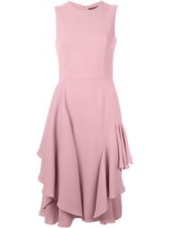 платье с рюшами Alexander McQueen