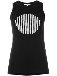 топ с пайетками Carven
