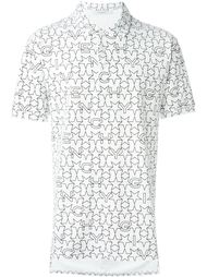 футболка-поло с принтом  Givenchy