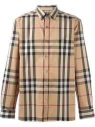 рубашка в клетку  Burberry Brit