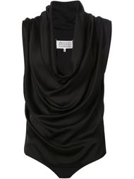 боди с вырезом-хомутом Maison Margiela