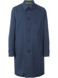 однобортный плащ  Canali