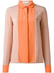 двухцветная рубашка  Stella McCartney