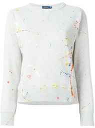 меланжевый свитер  Polo Ralph Lauren