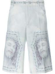 шорты с принтом Christ Givenchy