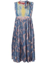 платье с кружевными деталями  Valentino