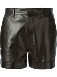 шорты с отворотами Saint Laurent