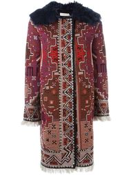 пальто с ковровым узором  Tory Burch