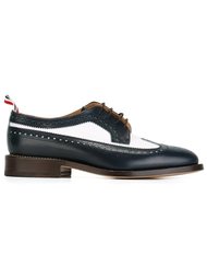 двухцветные броги Thom Browne