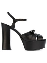 босоножки 'Candy' на массивном каблуке  Saint Laurent
