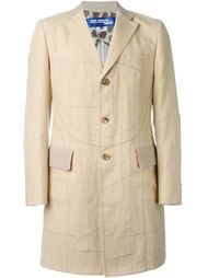 пальто с простроченной отделкой Junya Watanabe Comme Des Garçons Man