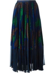плиссированная юбка  Sacai