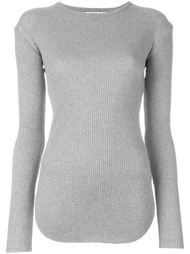 свитер в рубчик  Helmut Lang