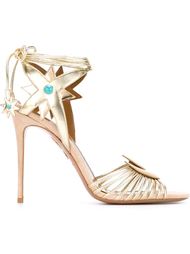 босоножки на шпильке '105 x Poppy Delevigne'  Aquazzura