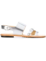 сандалии с ремешками Tod's