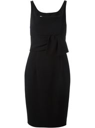 платье с оборками  Moschino