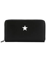 кошелек с контрастной аппликацией звезды Givenchy