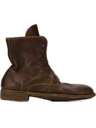 сапоги в стиле милитари Guidi