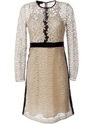 кружевное платье А-образного кроя   Burberry Prorsum