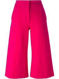 укороченные расклешенные брюки MSGM