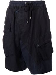 шорты с запахом свободного кроя  Miharayasuhiro