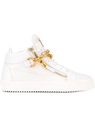 хайтопы с молниями по бокам Giuseppe Zanotti Design