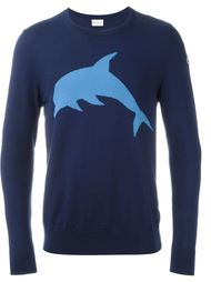 свитер с изображением дельфина Moncler
